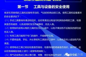环保：喷漆工注意事项与安全防护，让您健康工作图片