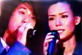 王力宏和卢巧音，首次同台演唱好心分手，TCR珍贵影像！图片
