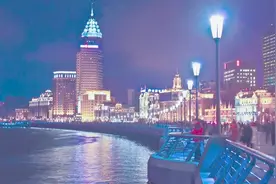 上海印象之黄浦江夜色图片
