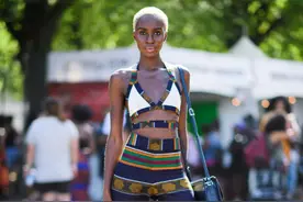 布鲁克林Afropunk音乐节潮人街头风格独特图片