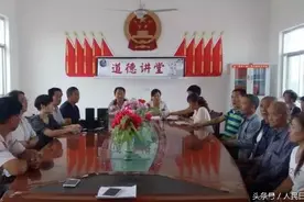 富平曹村镇：道德讲堂促文明新风图片