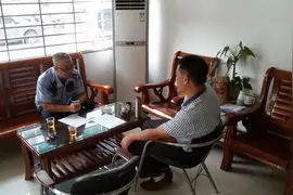 江海交警深入礼乐文昌社区走访和宣传图片
