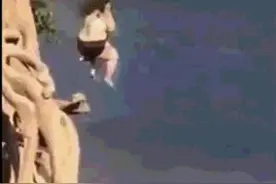 美女跳水失误合集图片