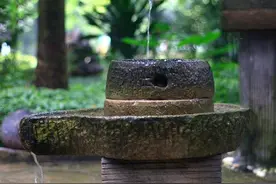一个农村老太在石磨旁神秘转悠，还把媳妇和孙女也带来了，为何？图片