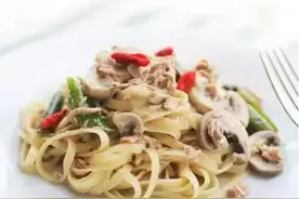 中秋来份金枪鱼尖椒意面，能量满满地去小长假吧图片