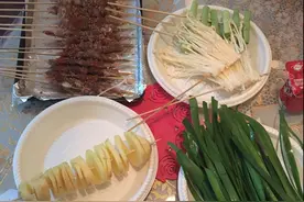 用烤箱自制烧烤图片