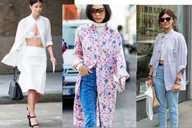 女士衬衫！你一定不知道它最酷的穿法，那就是不系扣！图片