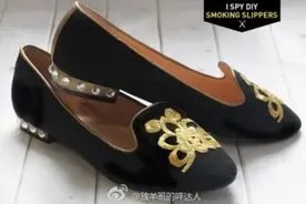 给简单布鞋加点装饰的手工diy图片