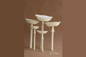 diy手工纸艺教程 - 纸蘑菇制作教程和图纸分享图片