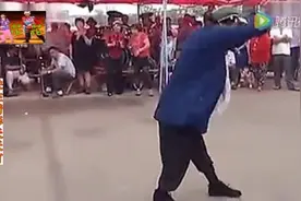 陕北农村大爷说Rap跳霹雳，酷毙了图片