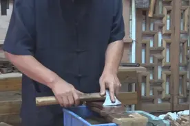 传统木匠辛全生解说 磨斧子视频封面