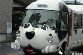 外国马路突现另类公交车 你敢坐吗？图片