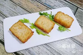 老上海【四大金刚之一】传统粢饭糕图片