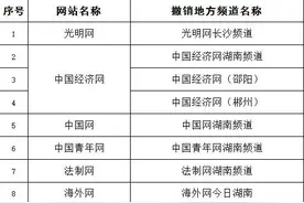 湖南省网信办共撤销24家网站56个地方频道图片