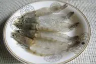 浙江家常菜-清蒸蒜茸开边虾图片