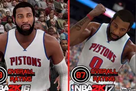 《NBA2K17》与《NBA2K16》球员评分对比视频图片