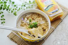 鸡汁肉泥炖蛋的做法图片