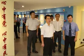 第57期区委书记徐云枢率队到我院调研指导工作图片