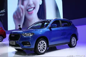 哈佛H2蓝标自动版 起步价不足十万 颜值担当图片