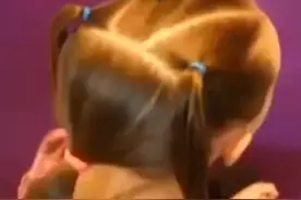 2款小女孩唯美编发图解，有女儿就要她美美哒！图片