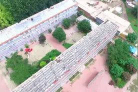 航拍藁城市美丽村庄一丘头镇南乐乡村.视频封面