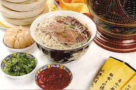 陕西泡馍图片