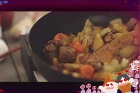 牛肉，你比猪肉更好吃点，咖哩给我，牛肉给你，这样就好啦