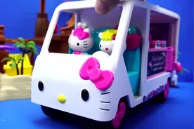 Hello Kitty 凯蒂猫的野餐车 迪士尼 玩具视频封面