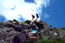 爬山需谨慎，安全第一视频封面