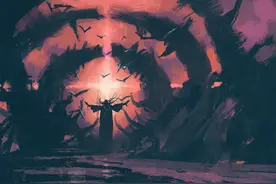小说：风暴眼中竟出现神秘石门，打开后少年获得了传承图片