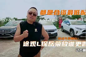 都是低配版，途观L探岳荣放你咋选？视频封面