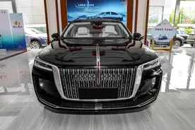 车长5337mm，V6机械增压中国豪华品牌旗舰，比BBA排面大，红旗H9图片