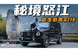 横渡怒江过峡谷，开奔驰AMG G 63沿G219玩转云南丨野生11视频封面