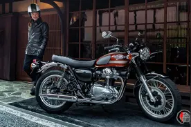 售价10.89万，川崎纯格复古格调W800，烙印经典的复古风貌图片