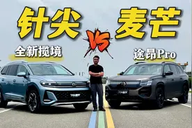 30万级中大型SUV王者之争！同门兄弟揽境与途昂Pro，谁才是真神？