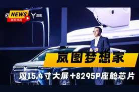 双15.4寸大屏+8295P座舱芯片  岚图全新梦想家大改内饰，能力提升视频封面