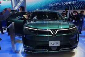 车宽超2米2，最高594km续航里程，越南新势力VinFast VF 9亮相CES图片