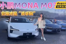 小鹏MONA M03上市，抄底价格和顶尖智驾，使出双“杀手锏”！视频封面