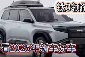 2025年好车新车提前看 钛3领先方盒子 海鸥都要配驾驶辅助视频封面