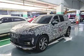 新款领克09实车谍照曝光，小细节微调图片