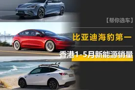香港1-5月新能源销量：比亚迪海豹第一，奔驰宝马很贵但卖得还行图片