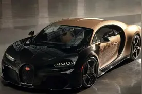 1600匹马力+2.45秒破百，布加迪Chiron Golden Era Car特别版亮相图片