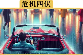 暴雨开车的6个保命技巧，新手建议点赞收藏视频封面