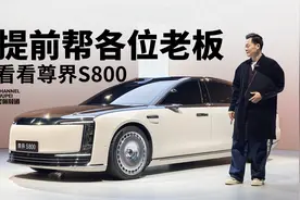 你有100万，会买尊界S800吗？ | 吴佩频道视频封面