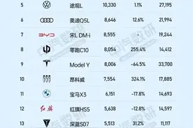 中型SUV怎么买？2月中型SUV销量排行：合资车占优，第一10840辆图片