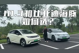 比亚迪海豚和大众ID.3如何选，两台车有哪些差异，这一期值得一看