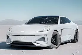 吉利银河之光概念车，像不像未来之车？图片