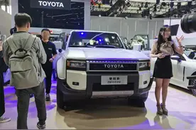 黔驴技穷了？北京车展实拍全新普拉多，一下给国产整自信了都图片