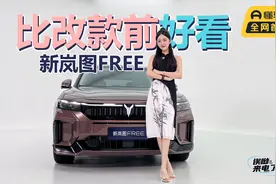 车若初见：比改款前好看 静态体验新岚图FREE |聚光电场视频封面