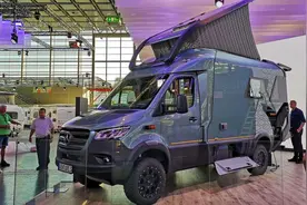 重新定义房车造型，整车设计很实用，Hymer Venture S房车实拍图片